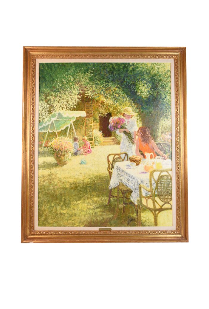 1983 Louis Fabien Oil On Canvas (1 of 6)