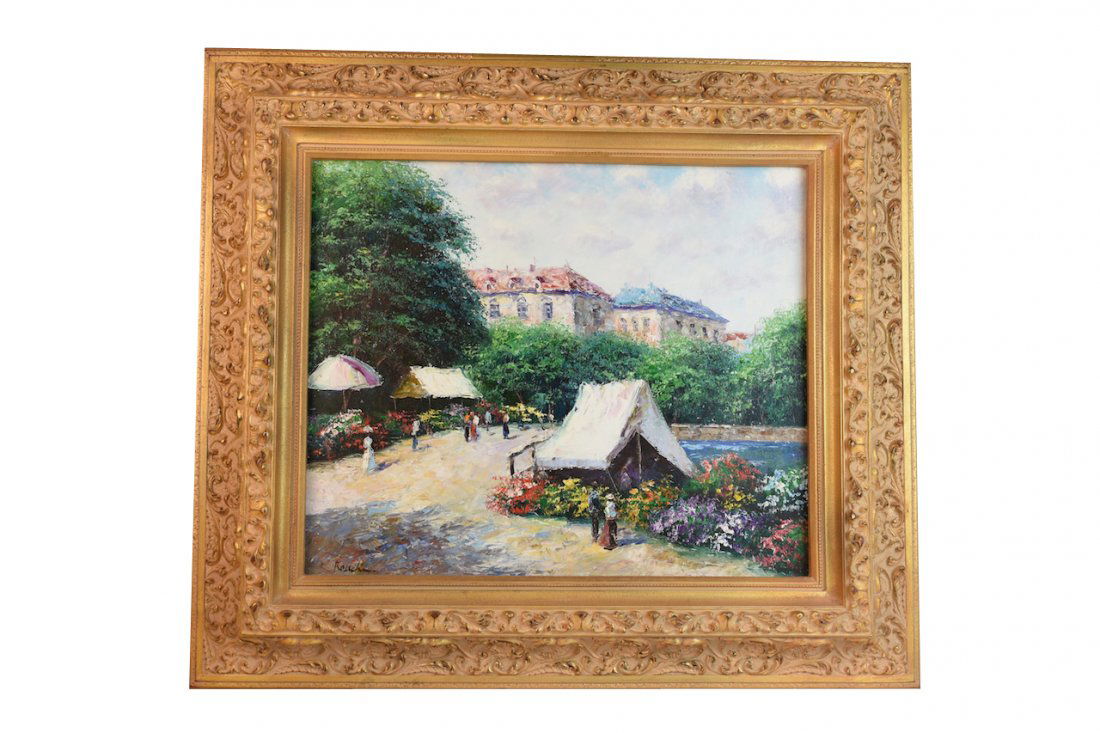 Theo Raucher (b.1931) Oil On Canvas (1 of 4)