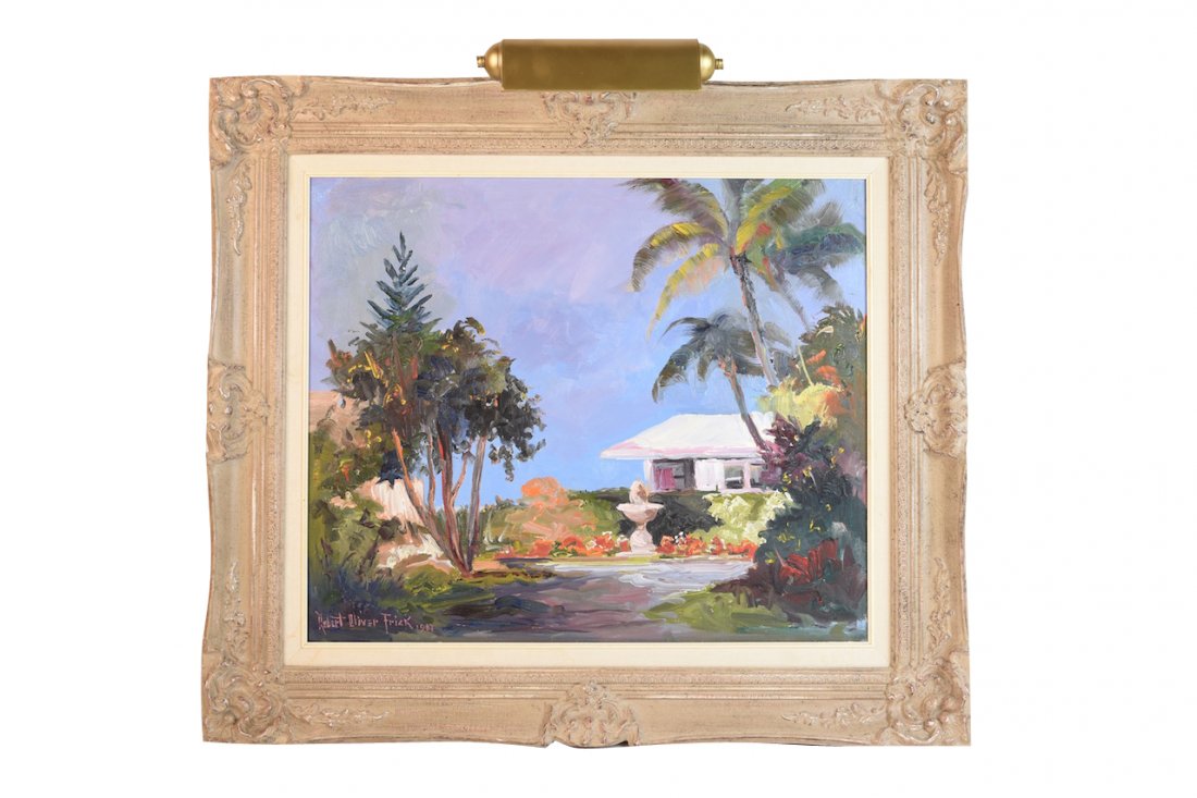 Original Robert Oliver Frick Oil On Canvas (1 of 4)