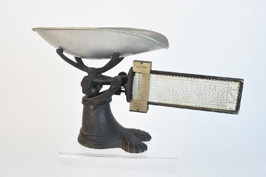1915 Pelouze Manfg. Co. "Superb" 2 lb. Scale (1 of 8)