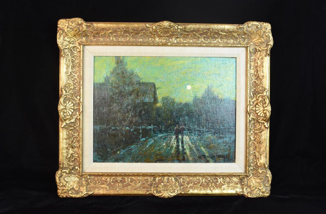 John Terelak Oil Painting "Moonlight" SLR (1 of 8)