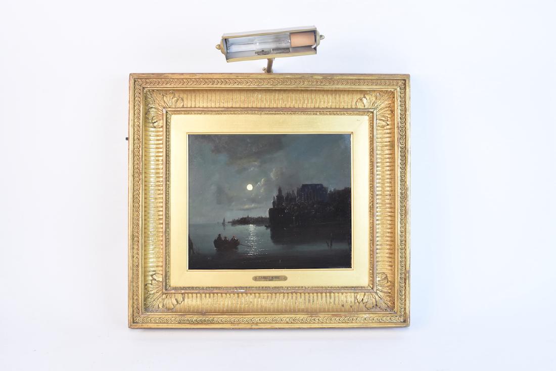 Charles Morris c. 1867 Oil on Panel, SLR (1 of 7)