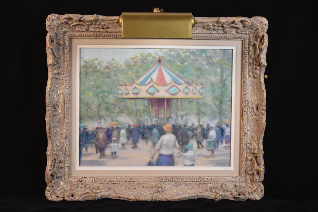 Andre' Gisson Original O/C; Carousel (1 of 4)