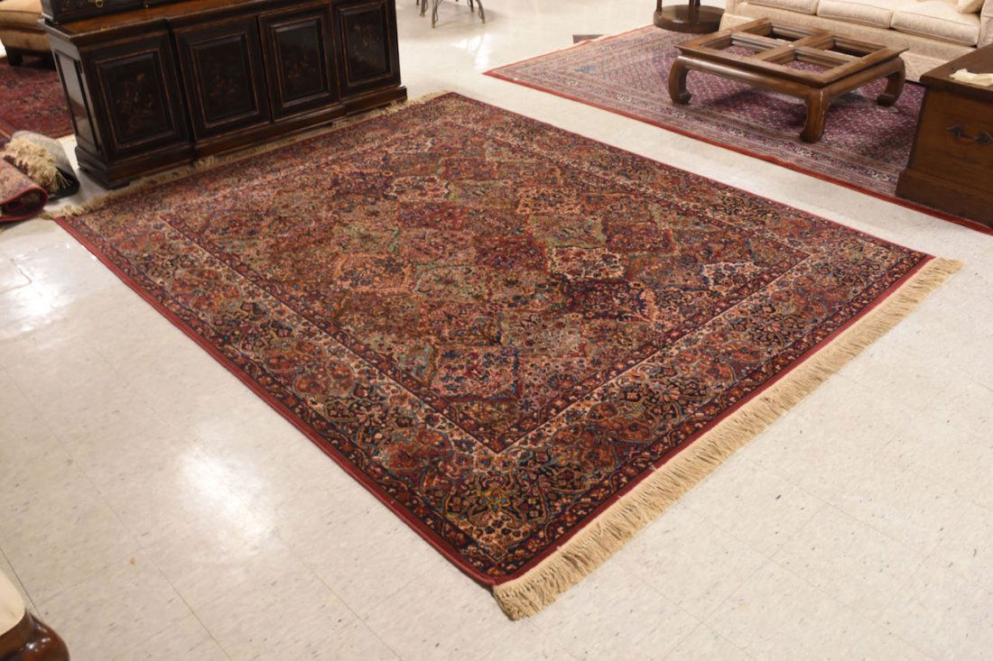 Karastan Kirman 100% Wool Area Rug & (2) Accent Rugs (1 of 6)