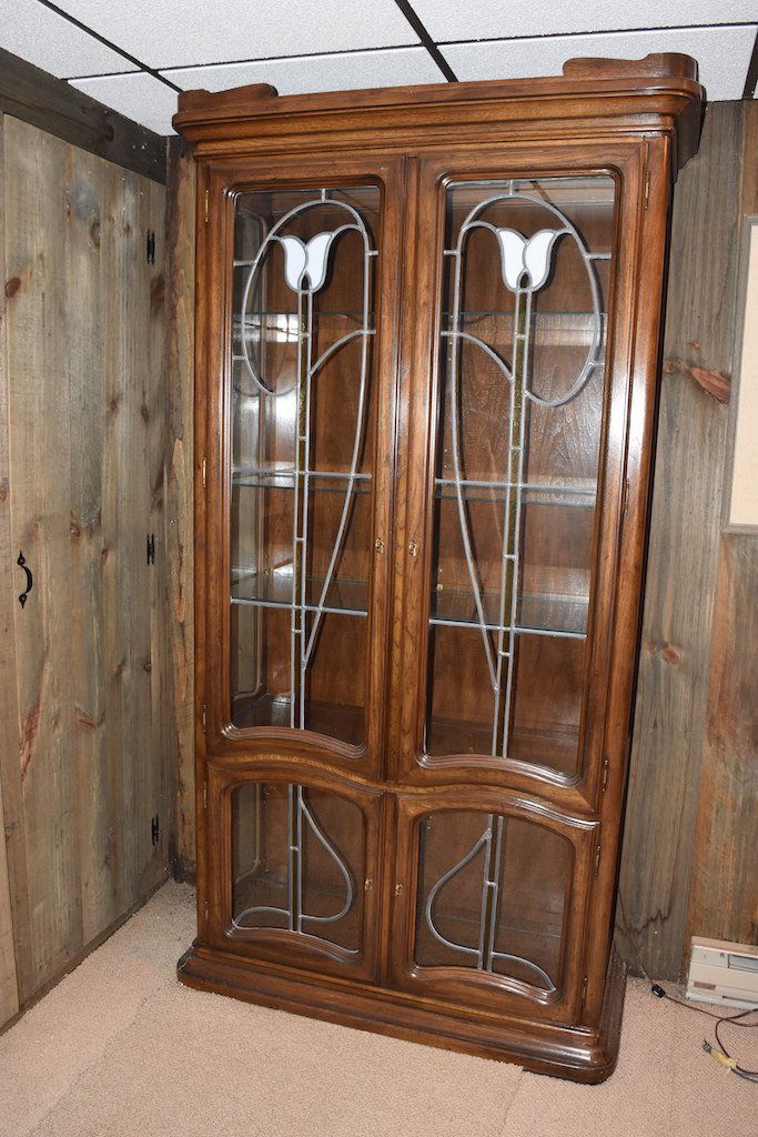 Stained Lead Glass Lighted China