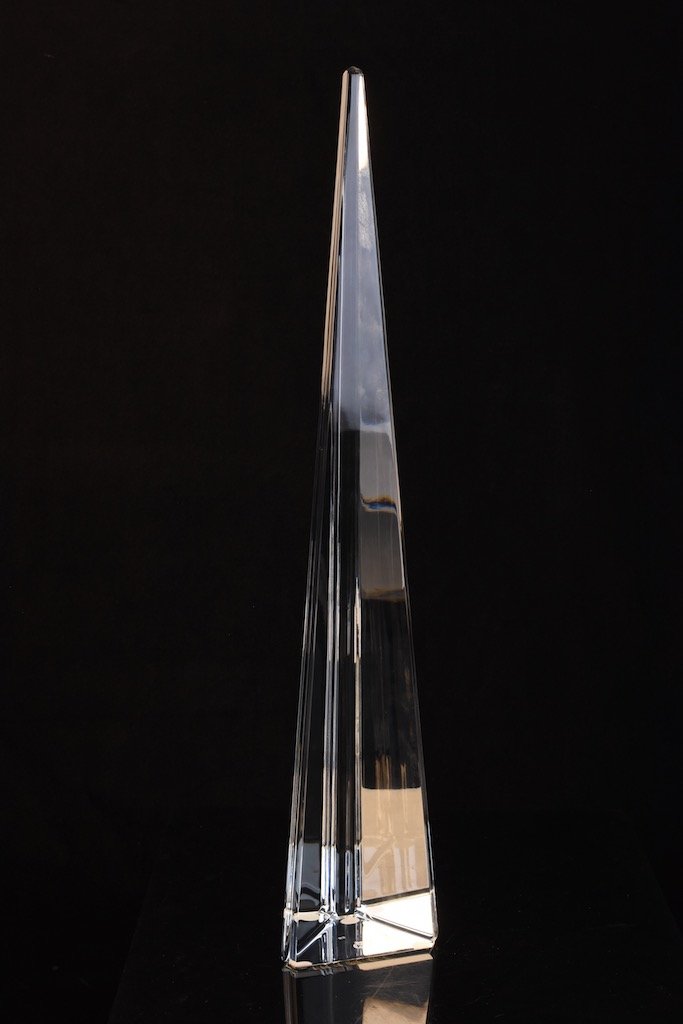 Baccarat Obelisk Crystal Sculpture (1 of 7)