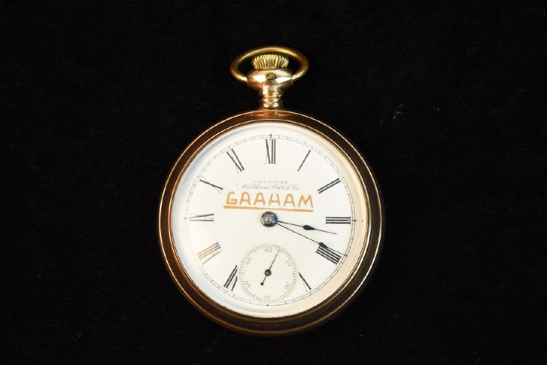 Graham Retirement Pocket Watch; Waltham; 17 Jewels (1 of 12)