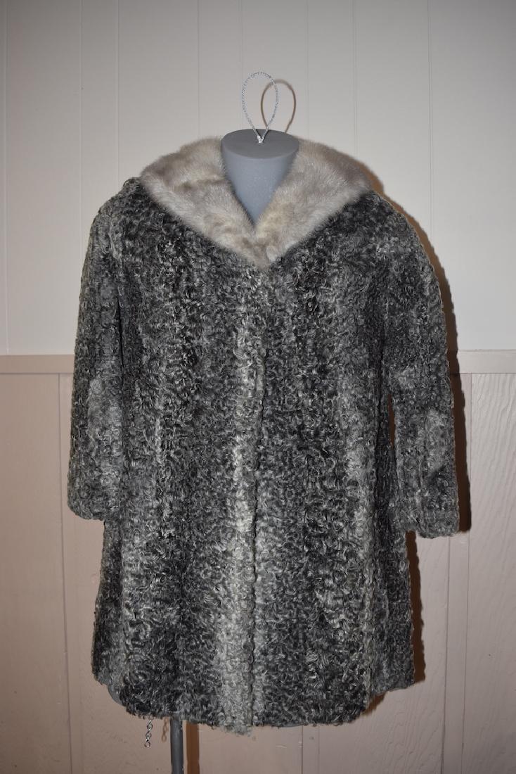 Vintage Persian Lambs Wool Coat by Marcus (1 of 6)