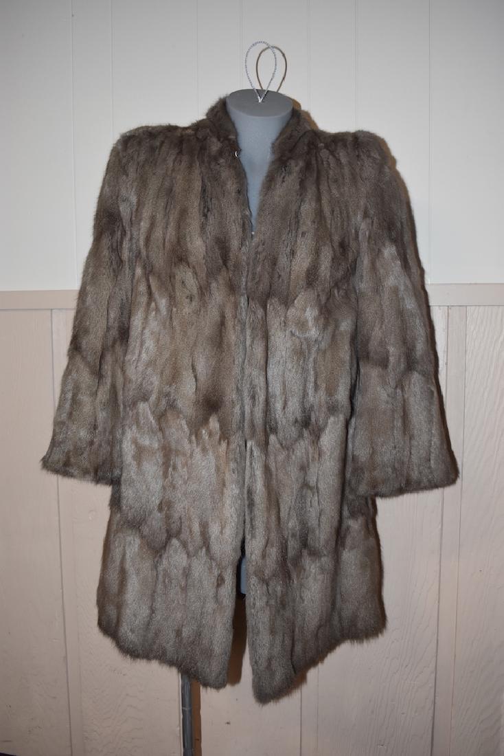 Knee Length Fur Coat by The Royal Furriers (1 of 9)