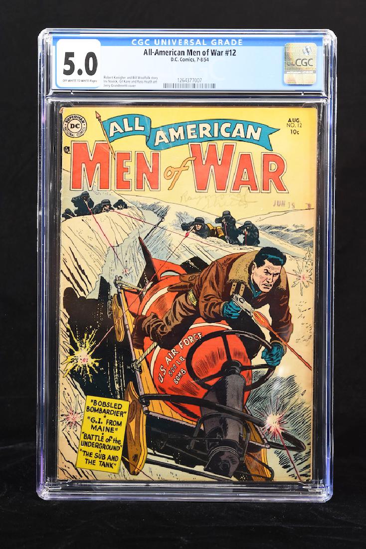 1954 All-American Men of War #12 CGC 5.0 (1 of 5)