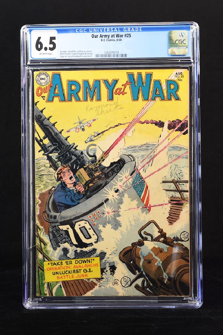 Our Army at War #25 (DC Comics, 1954) CGC 6.5 (1 of 5)