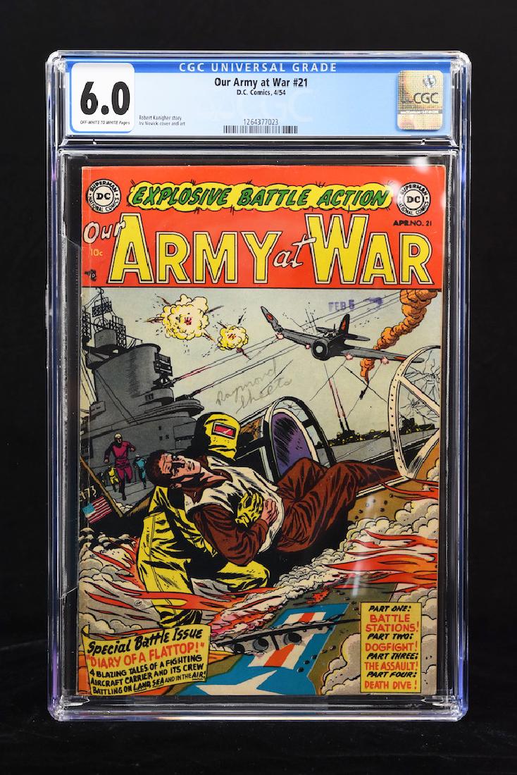 Our Army at War #21 (DC Comics, 1954) CGC 6.0 (1 of 4)