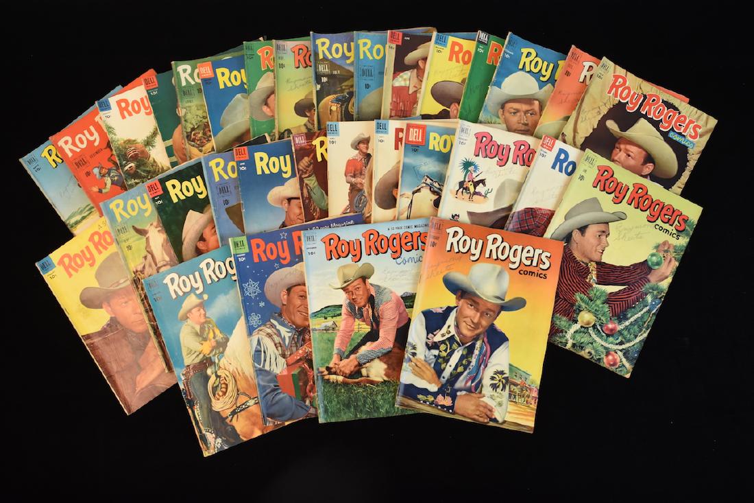 (32) Roy Rogers Dell Comic Books (1 of 6)