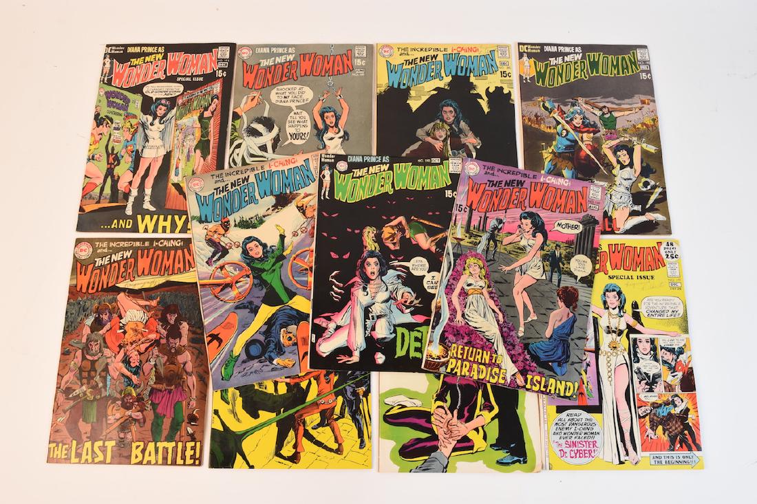 (11)Vintage DC The New Wonder Woman Comics (1 of 6)