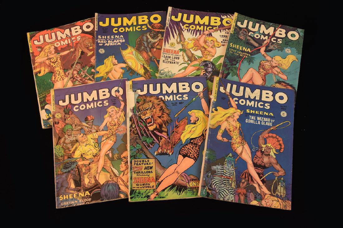 (7) Jumbo Comics ANC Comic Books (1 of 5)