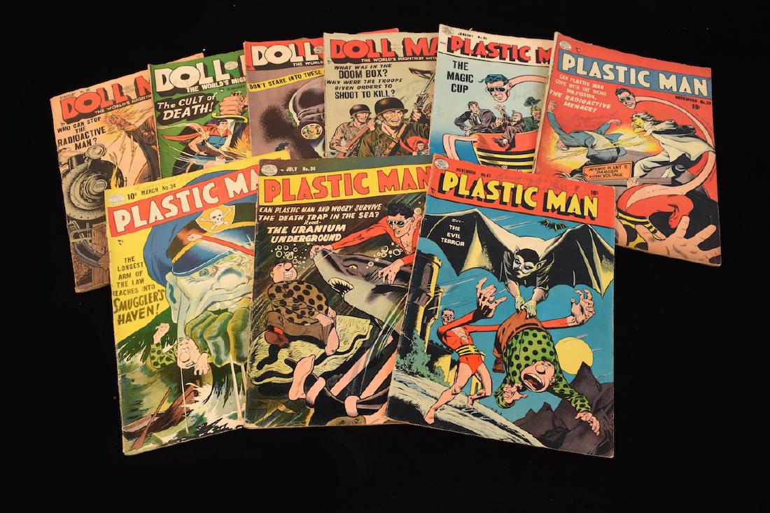 Plastic Man & Doll Man Comic Books (1 of 6)