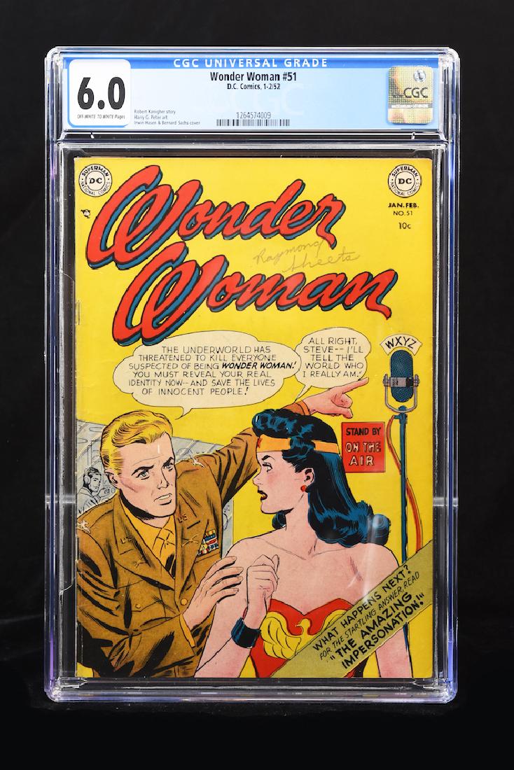 1952 Wonder Woman #51 CGC 6.0 (1 of 6)