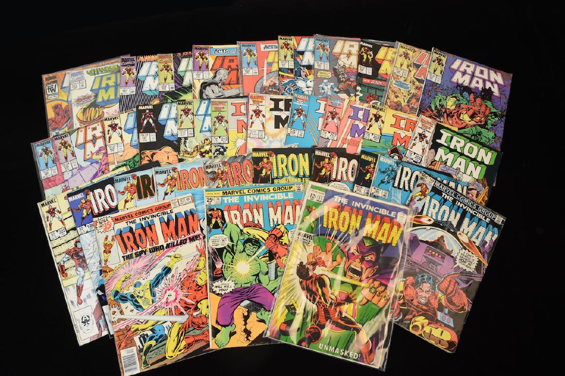 (35) Iron Man Marvel Comic Books (1 of 7)