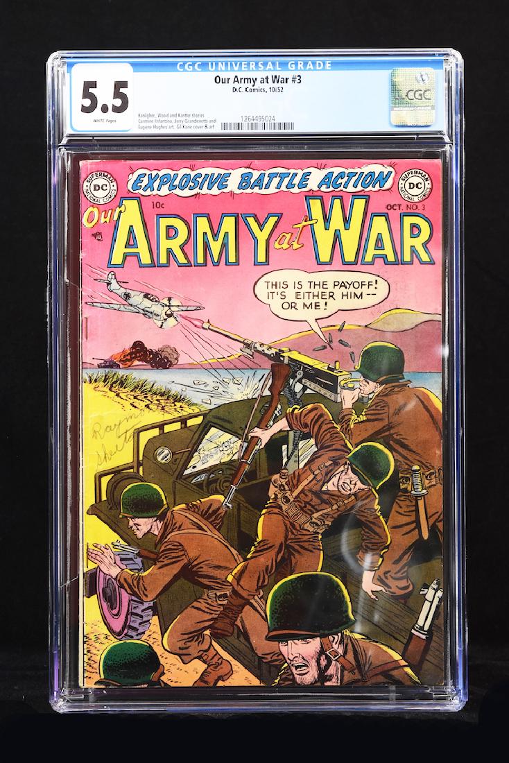Our Army at War #3 (DC Comics, 1952) CGC 5.5 (1 of 6)