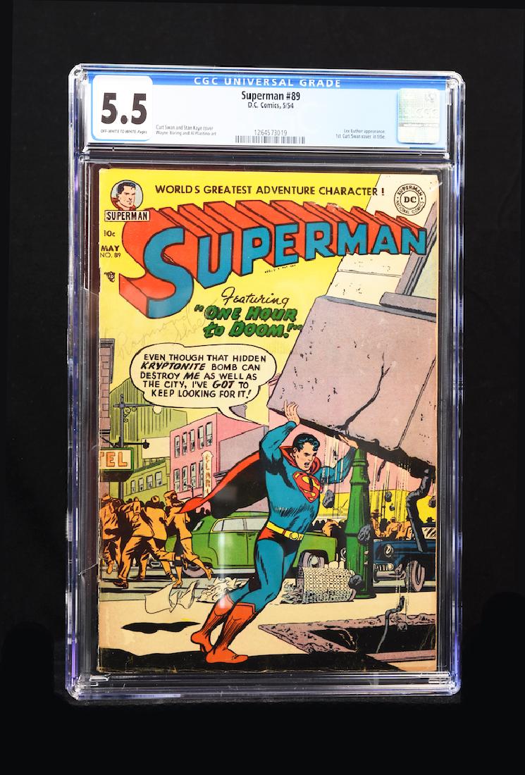 Superman #89 (DC Comics, 1954) CGC 5.5 (1 of 7)
