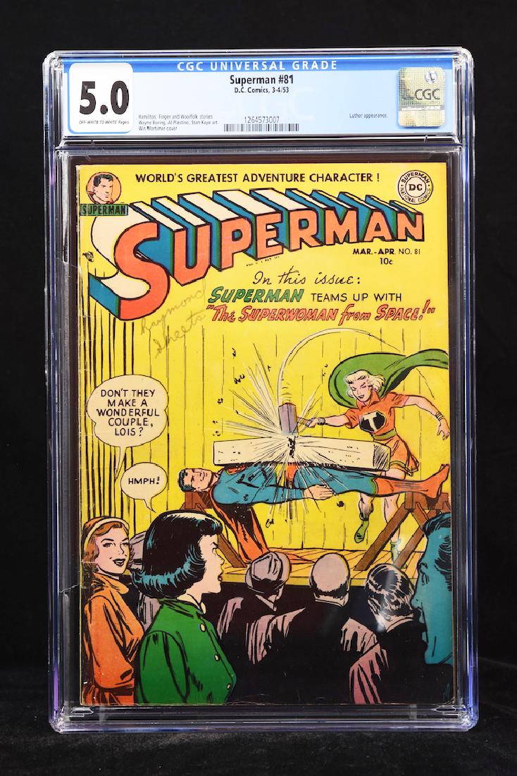 Superman #81 (DC Comics, 1953) CGC 5.0 (1 of 8)