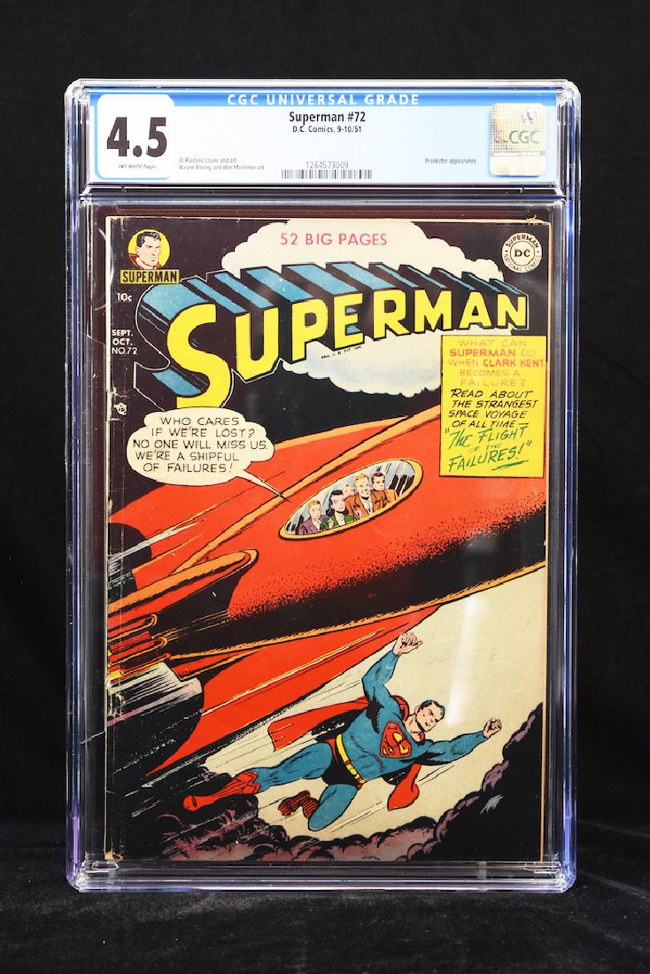 Superman #72 (DC Comics, 1951) CGC 4.5 (1 of 8)