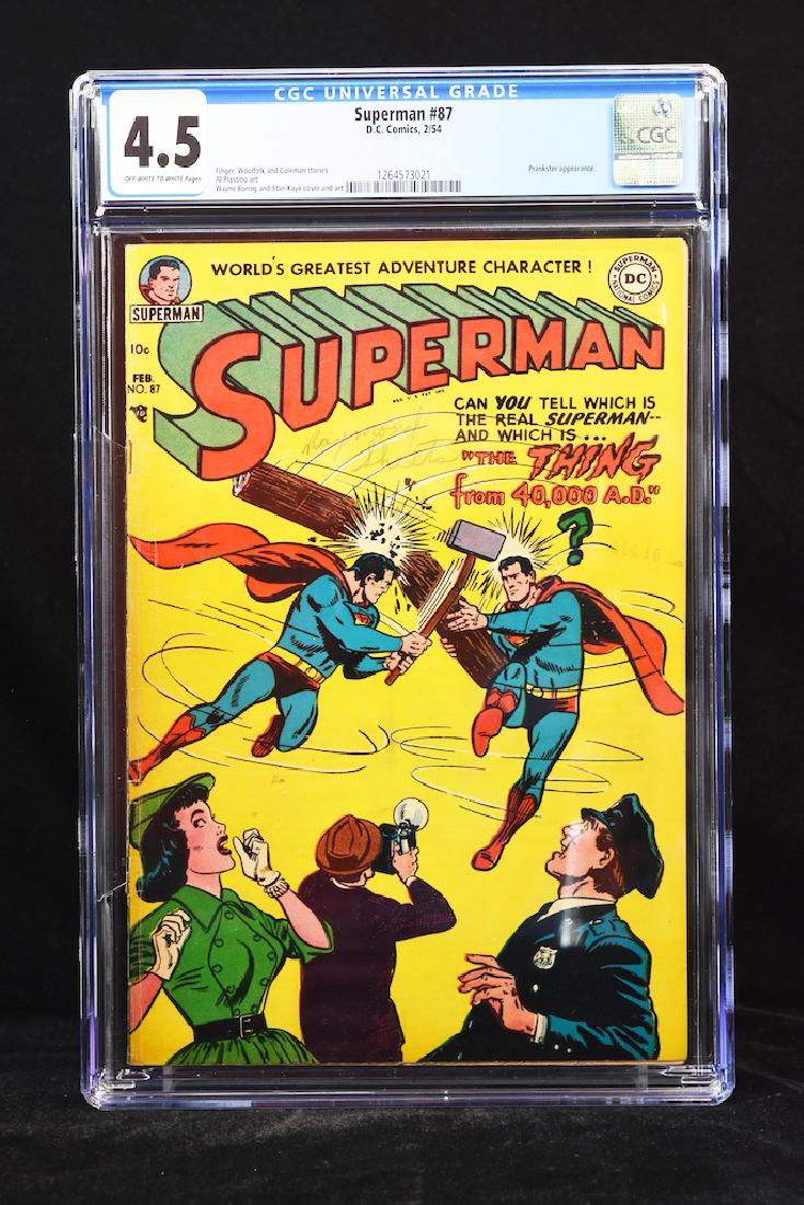 Superman #87 (DC Comics, 1954) CGC 4.5 (1 of 5)