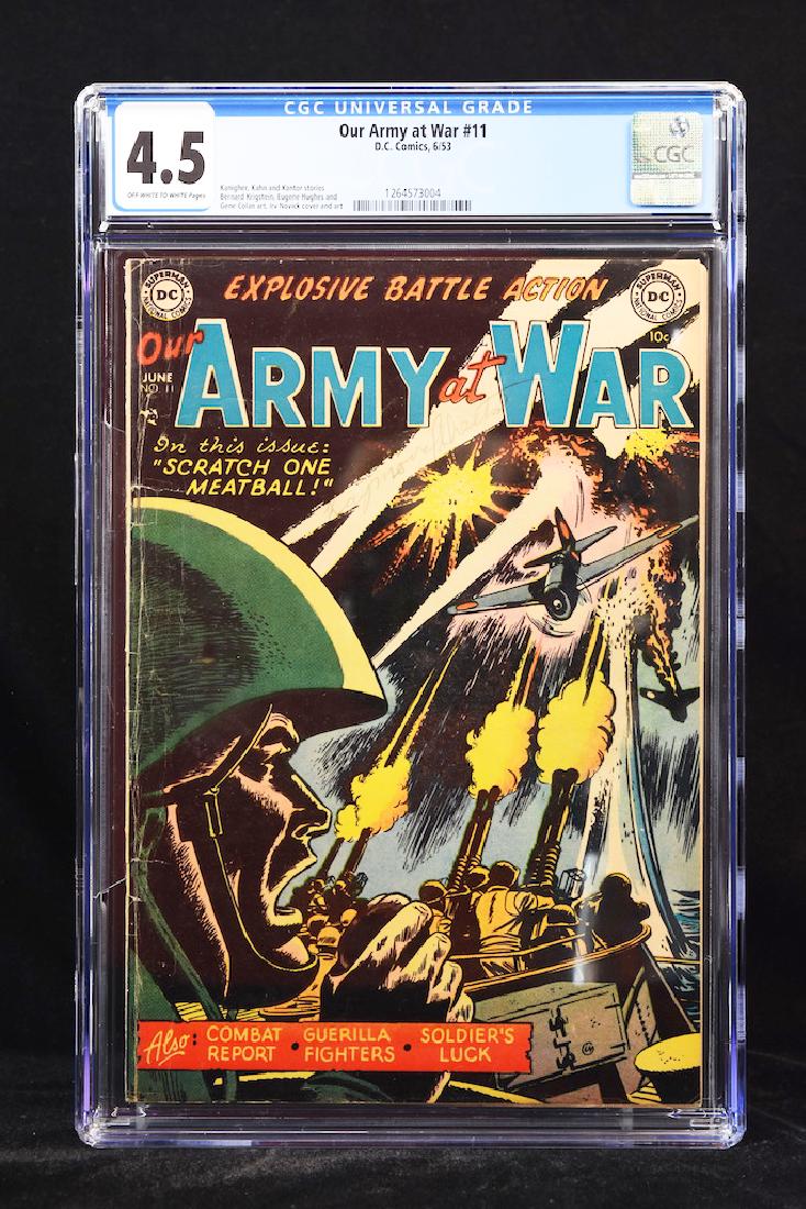 Our Army at War #11 (DC Comics, 1953) CGC 4.5 (1 of 6)