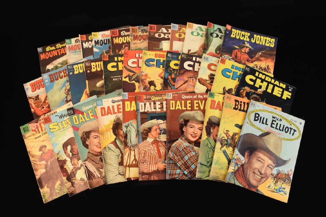 (34) Mixed Dell Western Comic Books (1 of 8)