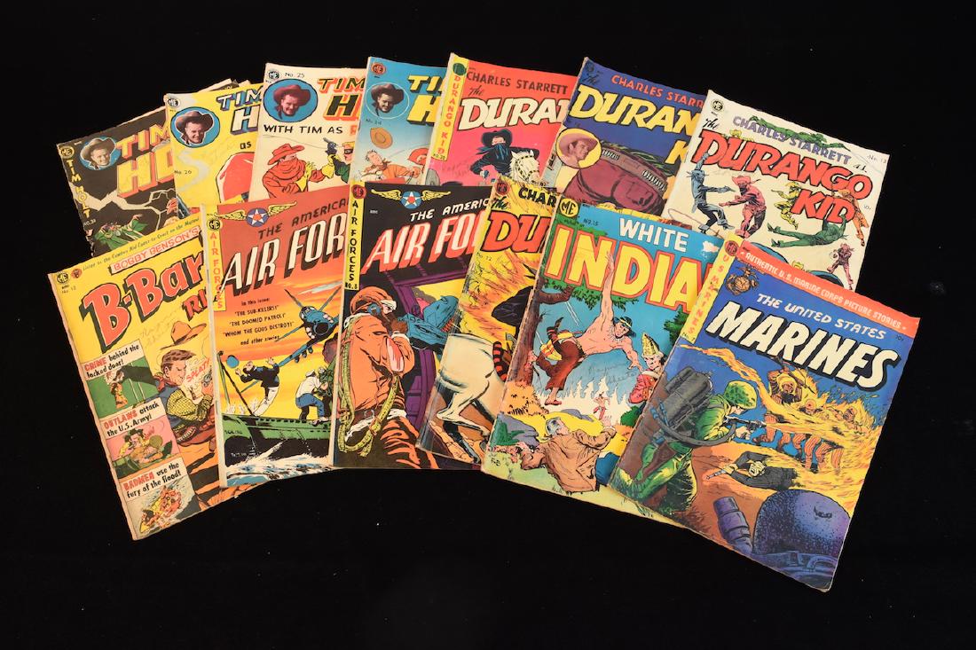 (13) Mixed Magazine Enterprises Comic Books (1 of 6)