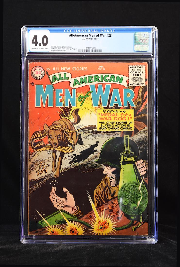 All American Men of War #28 (DC Comics, 1955) CGC 4.0 (1 of 6)