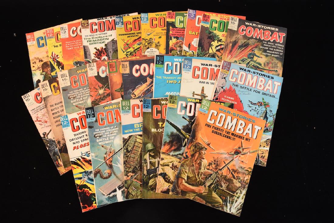 (25) Dell War Stories Combat Comics (1 of 5)