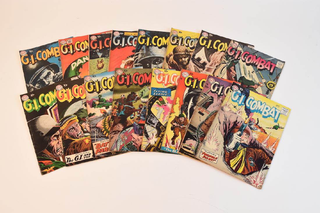 (16) DC G.I. Combat Comic Books (1 of 4)