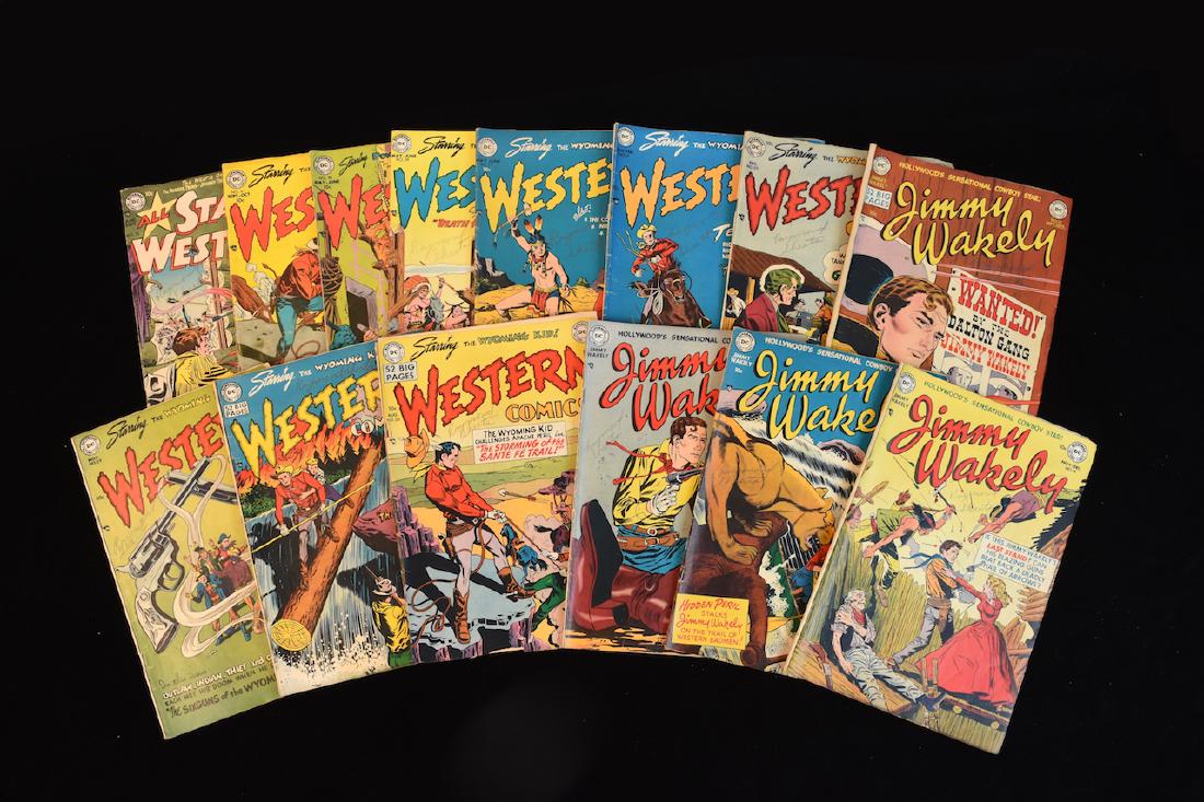 (14) Gold Age DC Western Theme Comics (1 of 4)
