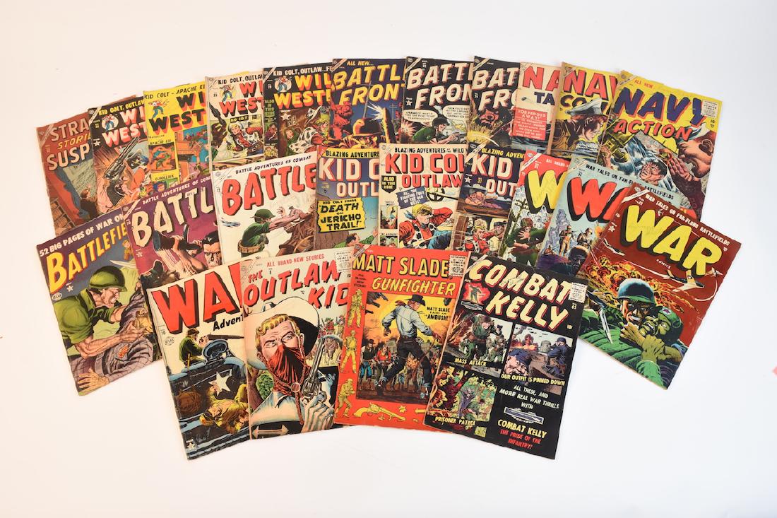 (24) Vintage Atlas Comic Books (1 of 5)