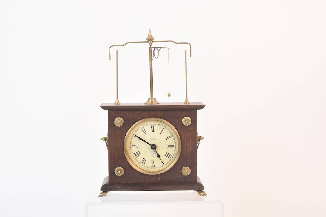 Flying Pendulum Clock by Jerome & Co.