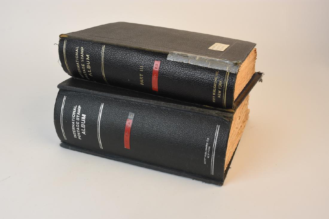 (2) International Postage Stamp Albums (1 of 10)