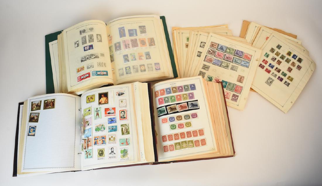 Collection of Hungary & German Postage Stamps (1 of 12)