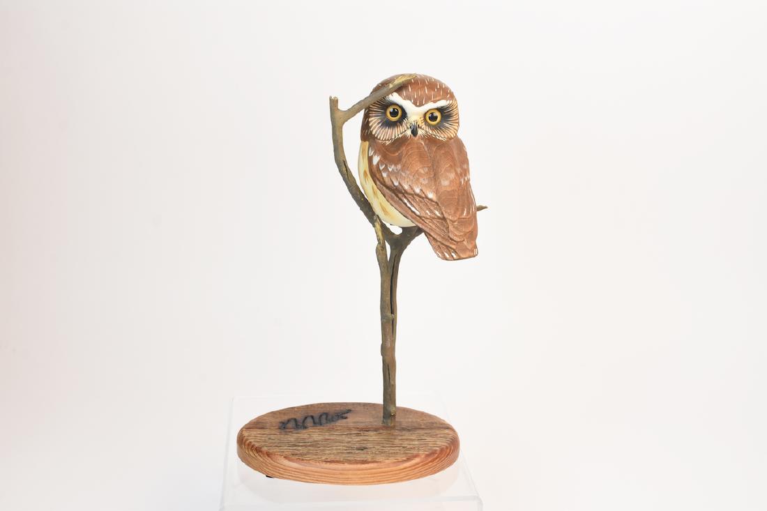 Big Sky Carvers Master's Edition Wood Carved Owl By K.w.white