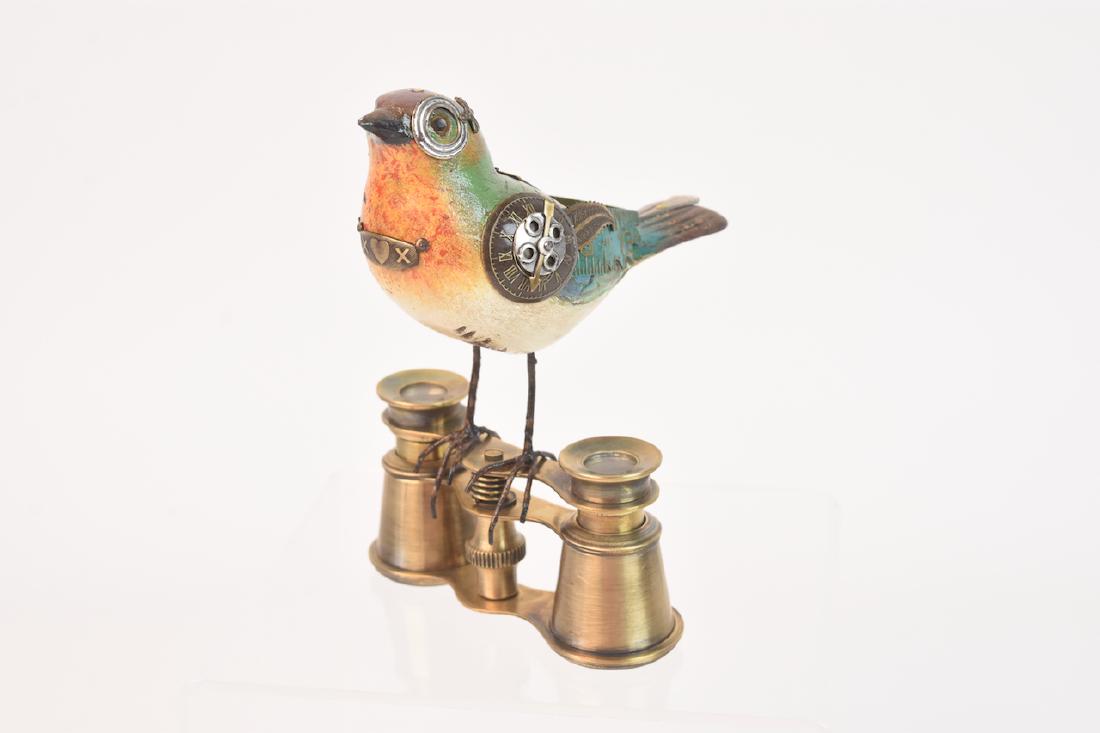 Vintage Steampunk Bird Decoy Jim & Tori Mullan (1 of 12)