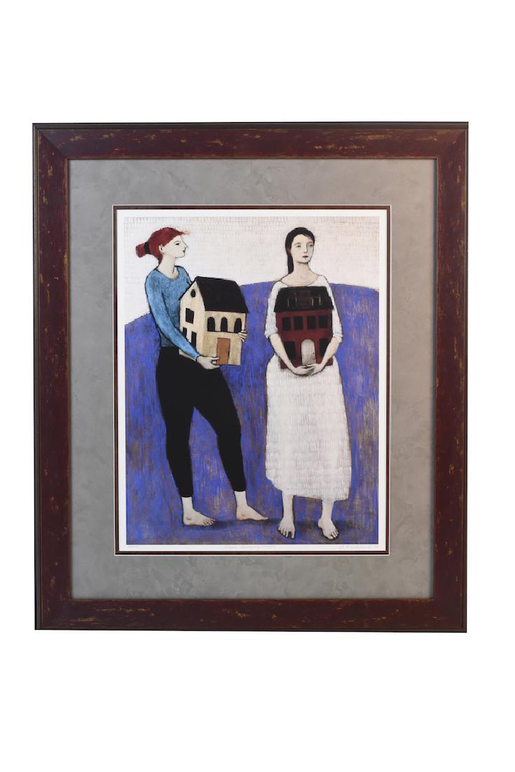 Numbered Print by Brian Kershisnik; SLR (1 of 9)