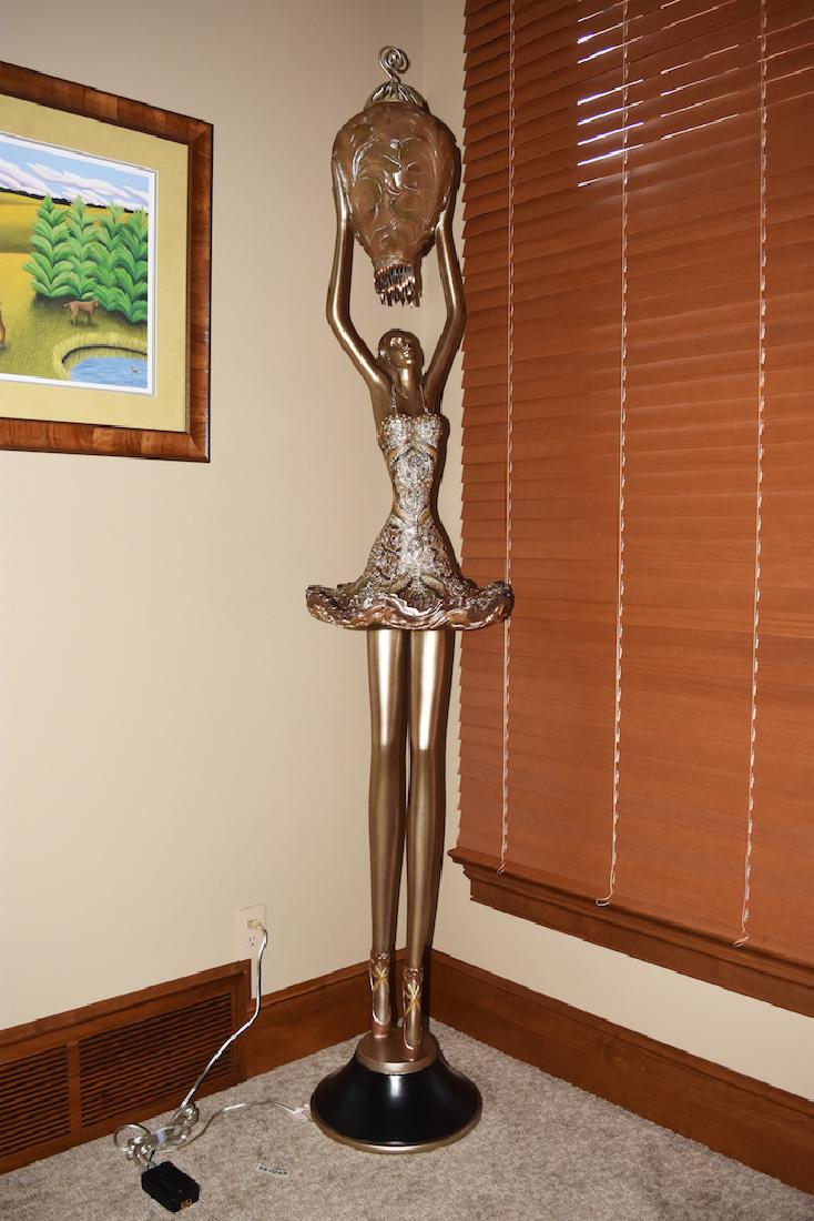 Unique Life-Sized Ballerina Floor Lamp (1 of 6)