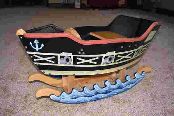 Guidecraft Pirate Ship Retro Rocker