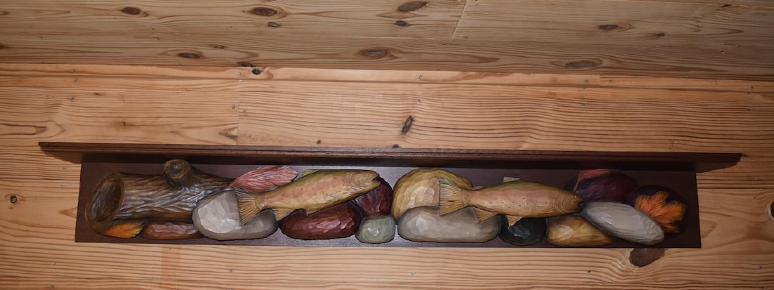 Wood Carved Shelf by Stuart Bond (1 of 7)