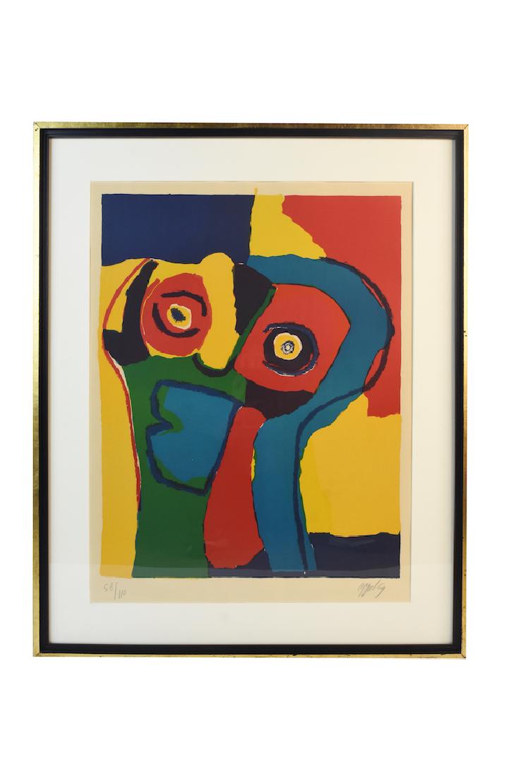 Karel Appel Abstract Litho Signed & Numbered (1 of 5)