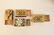 Evans Enamel Ashtray, Torch & Match Box Covers - 2