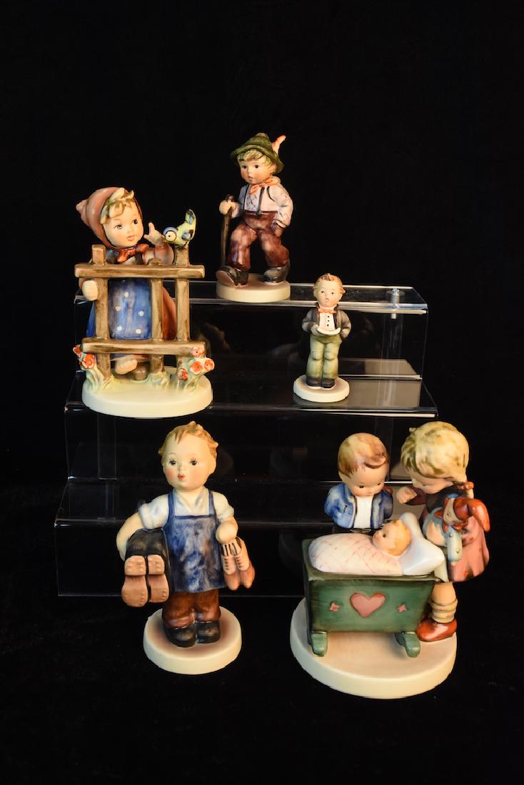 (5) TMK-6 Hummel Figurines; OB (1 of 7)