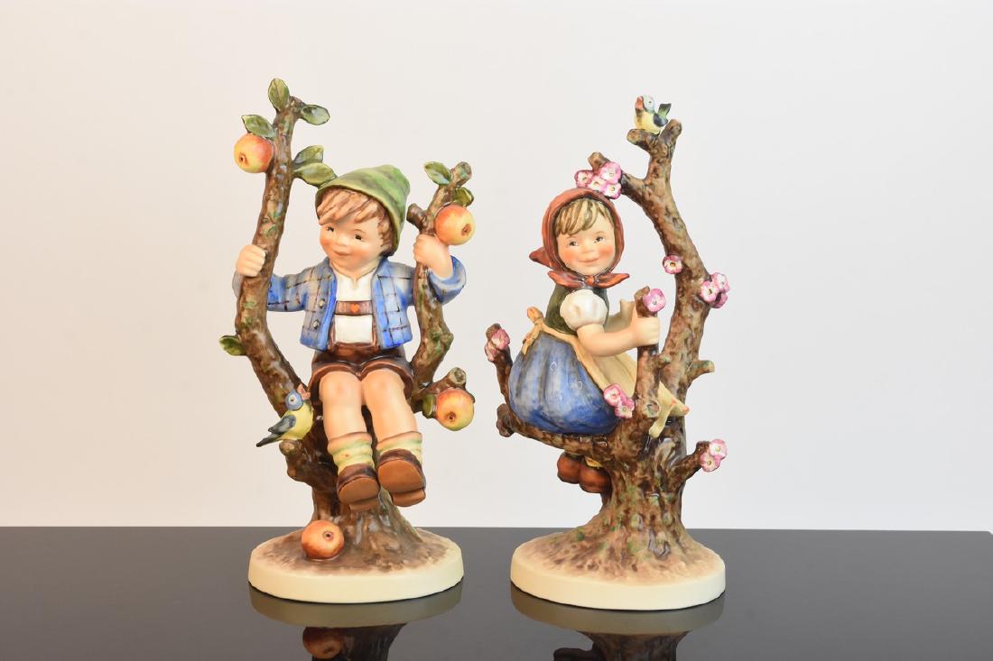 10 1/4" Apple Tree Girl & Boy Hummel's (1 of 15)