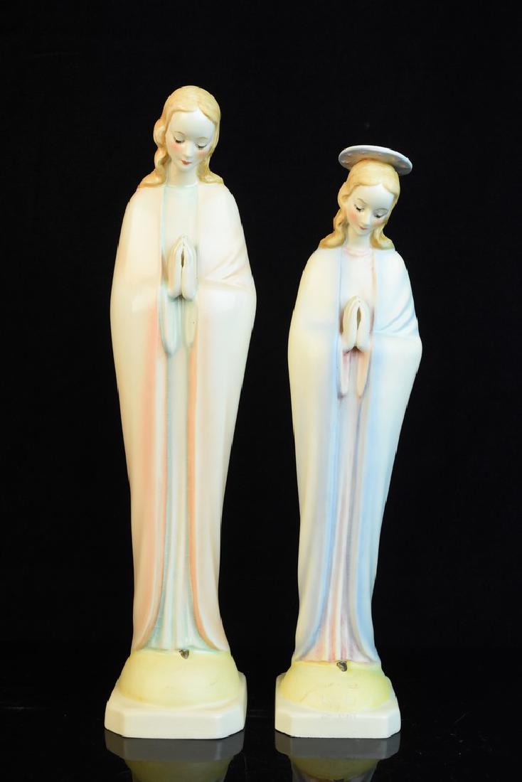 (2) Madonna Hummel Figurines; TMK-3 (1 of 8)