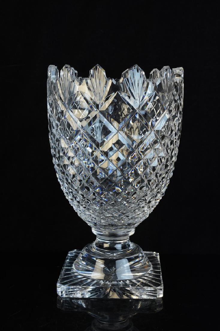Brilliant Waterford Crystal Footed Vase (1 of 4)